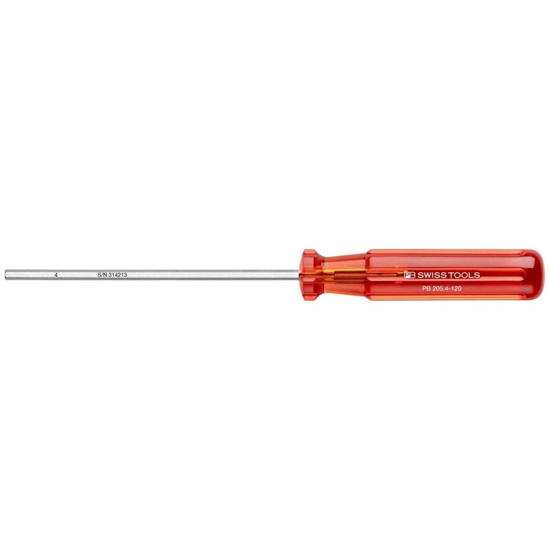 PB Swiss Tools PB 205.4-120 Hex Classic screwdrivers, 4mm x 120mm