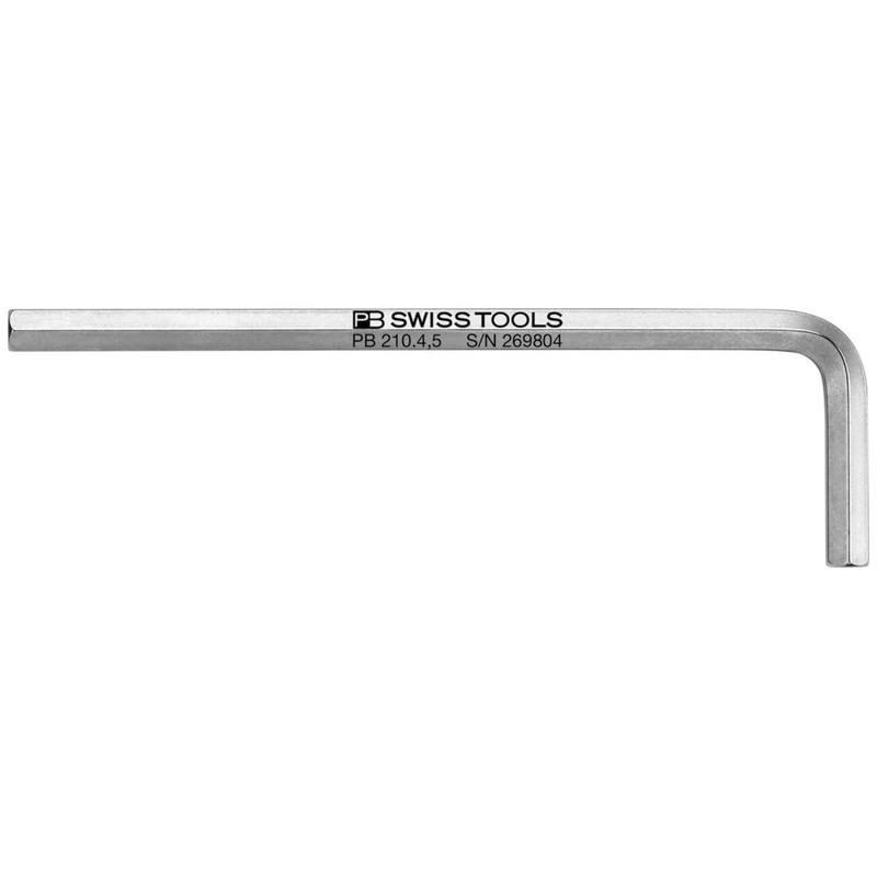 PB Swiss Tools PB 210.4,5 Key L-wrenches, 4.5 mm