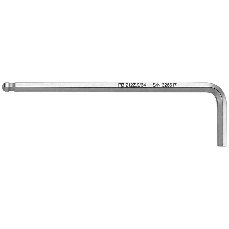 PB Swiss Tools PB 212Z.9/64 Key L-wrenches with ball point