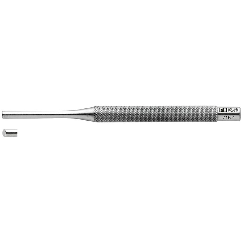PB Swiss Tools PB 715.4 Safety pin punch, drift punch, knurled, 4 mm