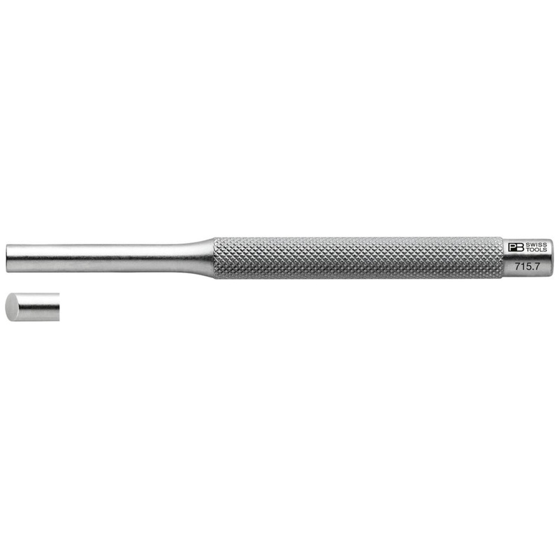 PB Swiss Tools PB 715.7 Safety pin punch, drift punch, knurled, 7 mm