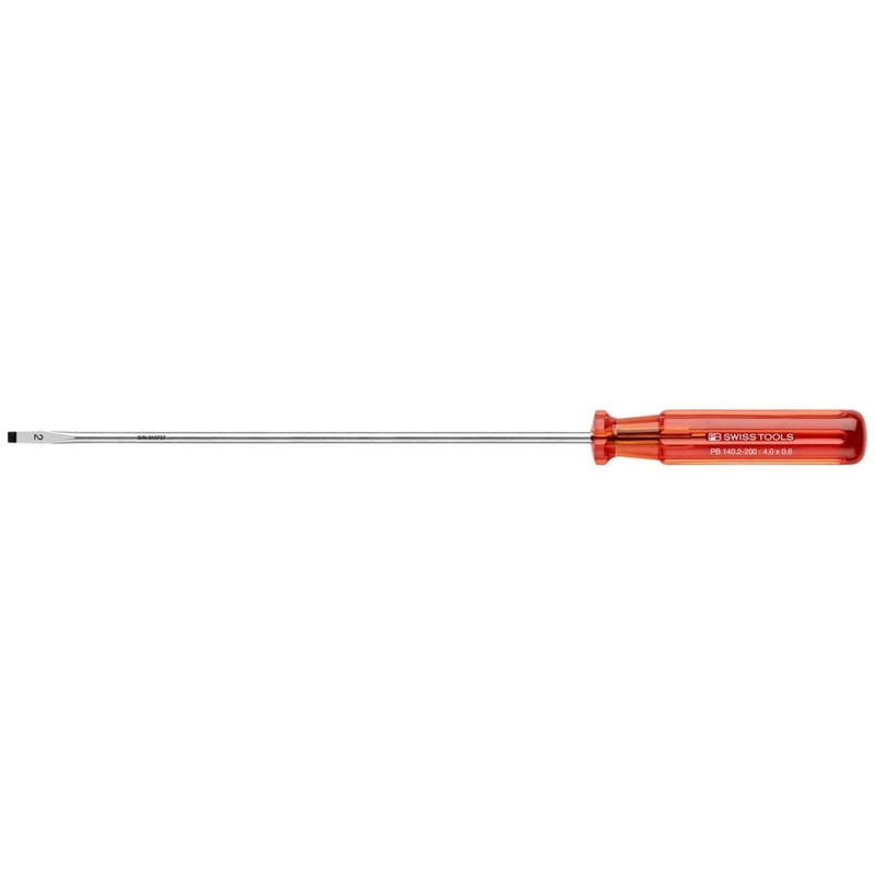 PB Swiss Tools PB 140.2-200 Slotted Classic Screwdriver 4mm x 200mm