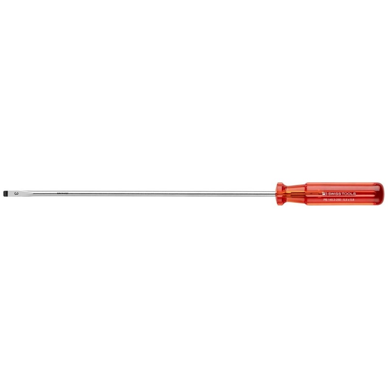 PB Swiss Tools PB 140.3-250 Slotted Classic Screwdriver 5.5mm x 250 mm
