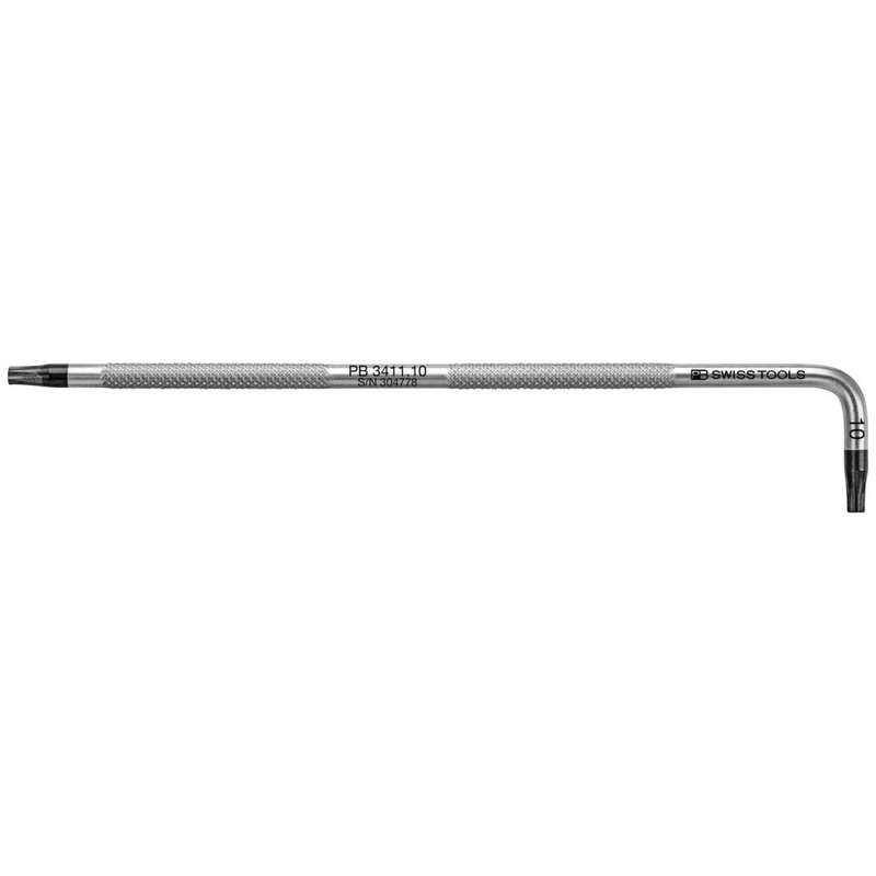 PB Swiss Tools PB 3411.10 TORX Safety Key L-Wrenches T10 L.120 mm