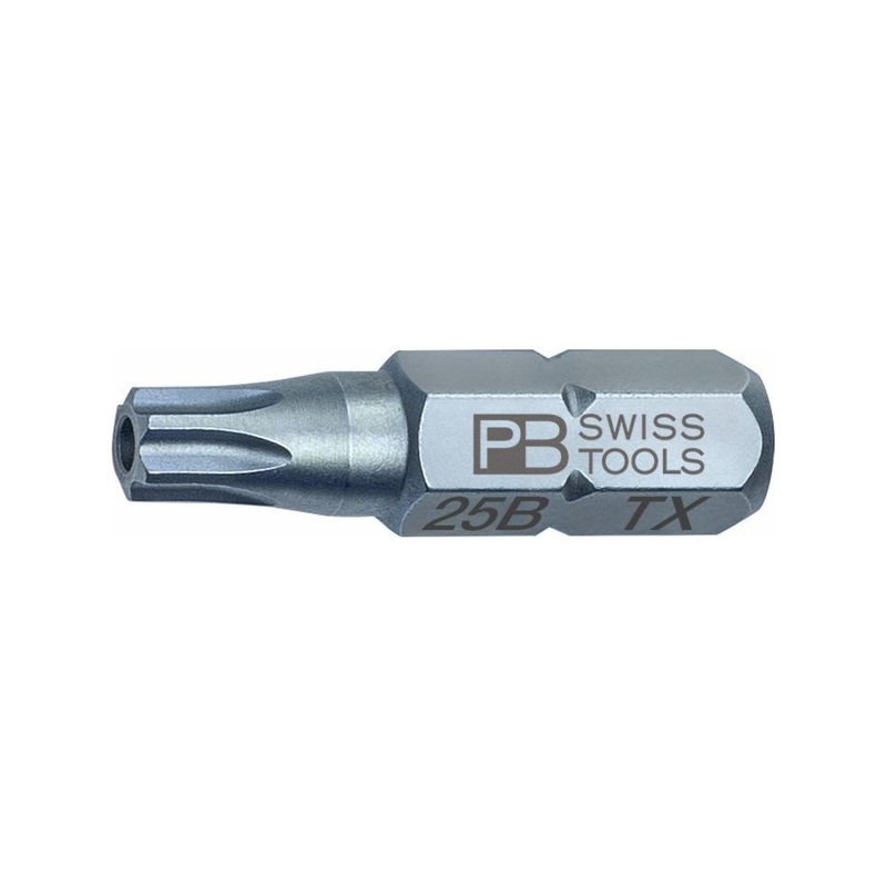 PB Swiss Tools PB C6.400B/25 PrecisionBit, Design C 6.3 (1/4)