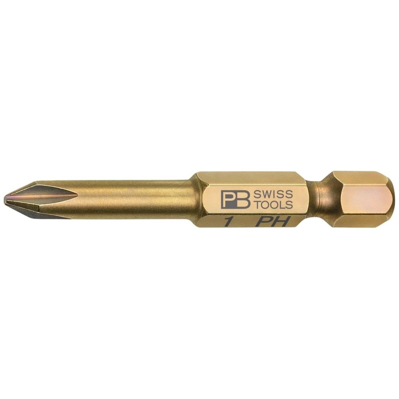 PB Swiss Tools PB E6.190/1 PrecisionBit, Design E 6.3 (1/4")