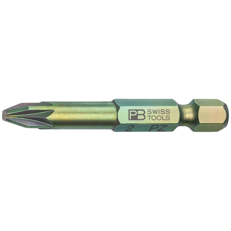PB Swiss Tools PB E6.192/2 PrecisionBit, Design E 6.3 (1/4")