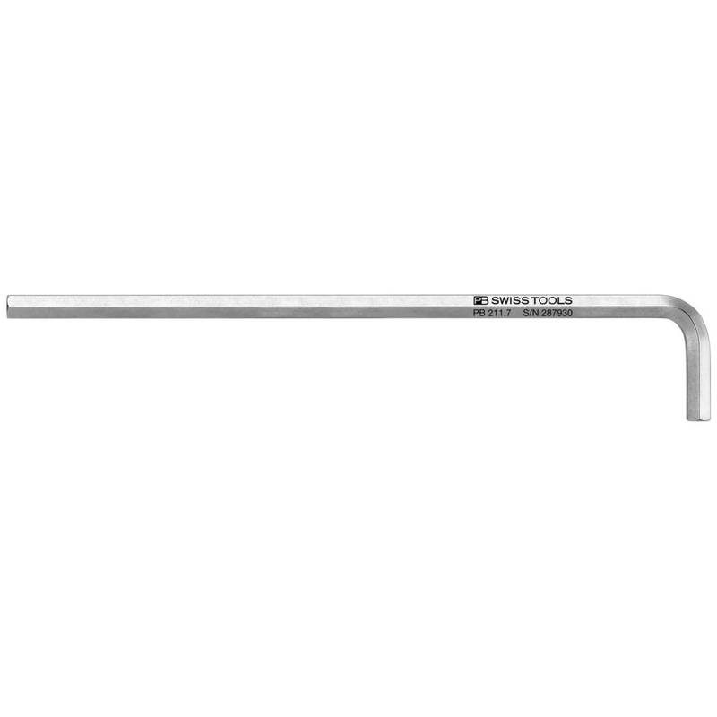 PB Swiss Tools PB 211.7 Key L- Wrenches, Long For Hexagon Socket Screws - 7 mm