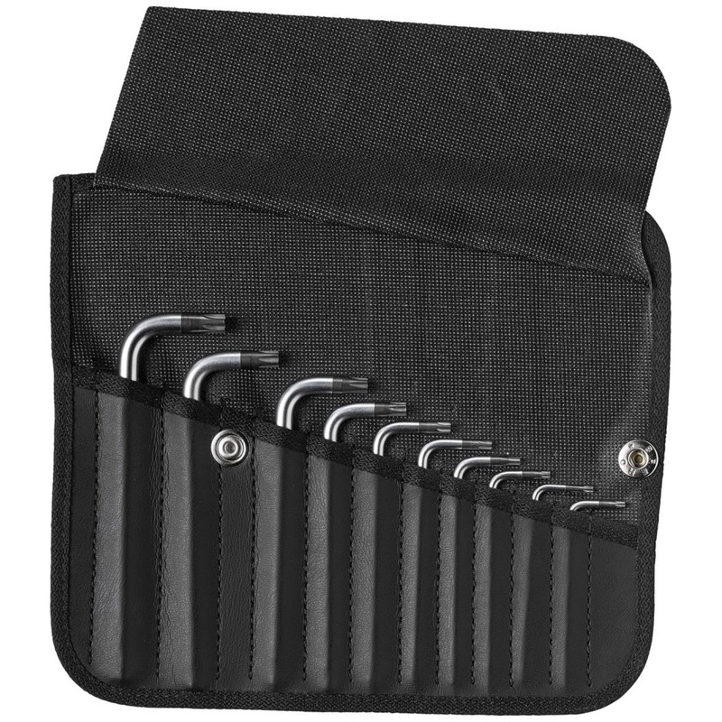PB Swiss Tools PB 410.K Key L-wrenches, set in an imitation leather case