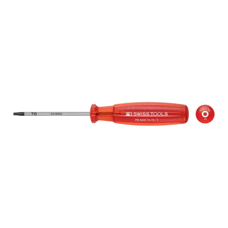 PB Swiss Tools PB 6400.10-70 Multicraft Screwdrivers , TORX - T10