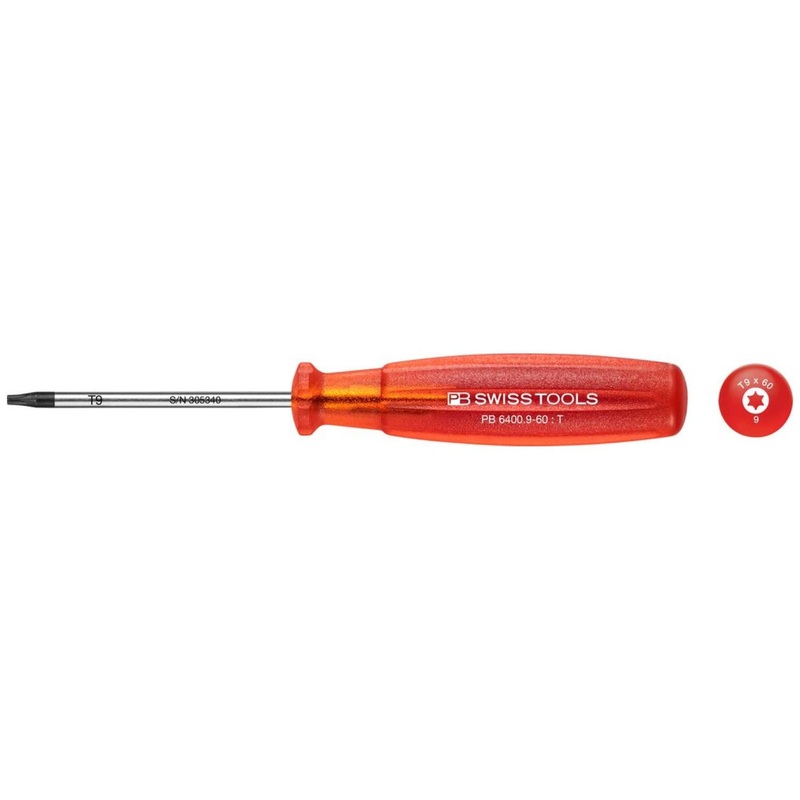 PB Swiss Tools PB 6400.9-60 Multicraft Screwdrivers , TORX - T9