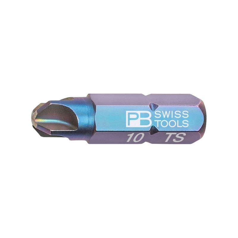 PB Swiss Tools PB C6.187/10 PrecisionBit, Design C 6.3 (1/4)