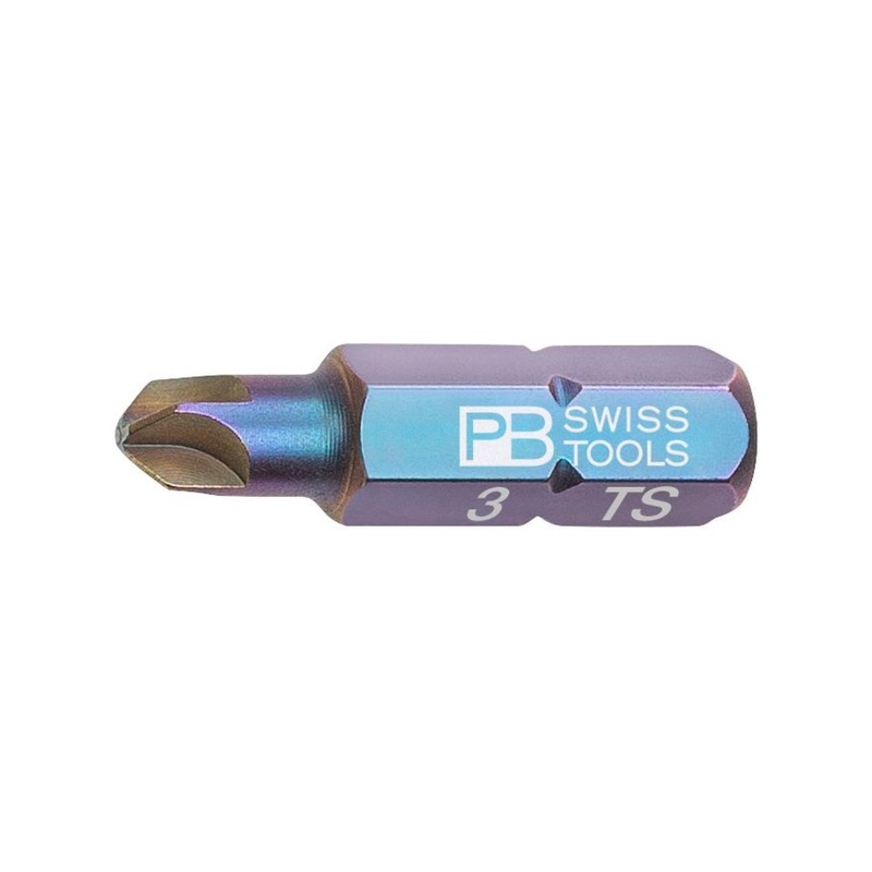 PB Swiss Tools PB C6.187/3 PrecisionBit, Design C 6.3 (1/4)
