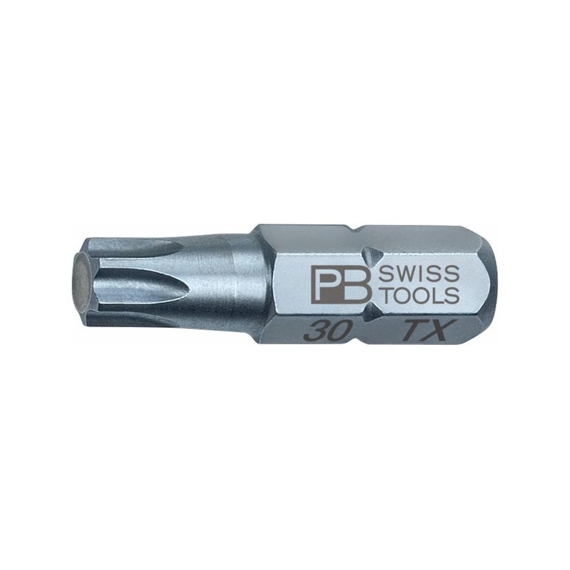 PB Swiss Tools PB C6.400/30 PrecisionBit, Design C6 1/4" Bits, TORX - T30