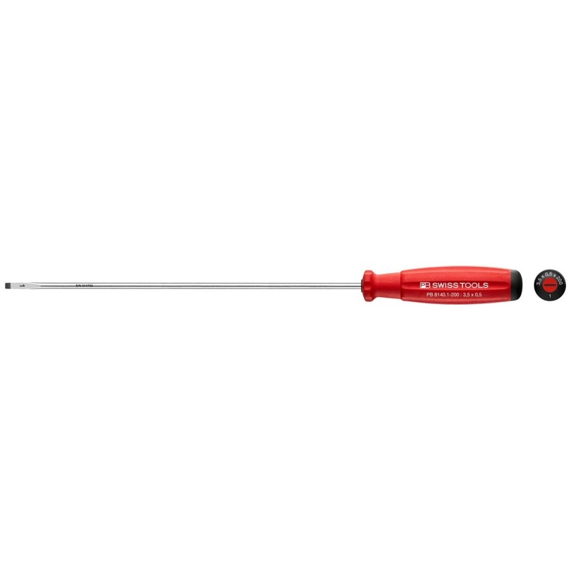 PB Swiss PB 8140.1-200 Slotted screwdriver SwissGrip, 200 mm