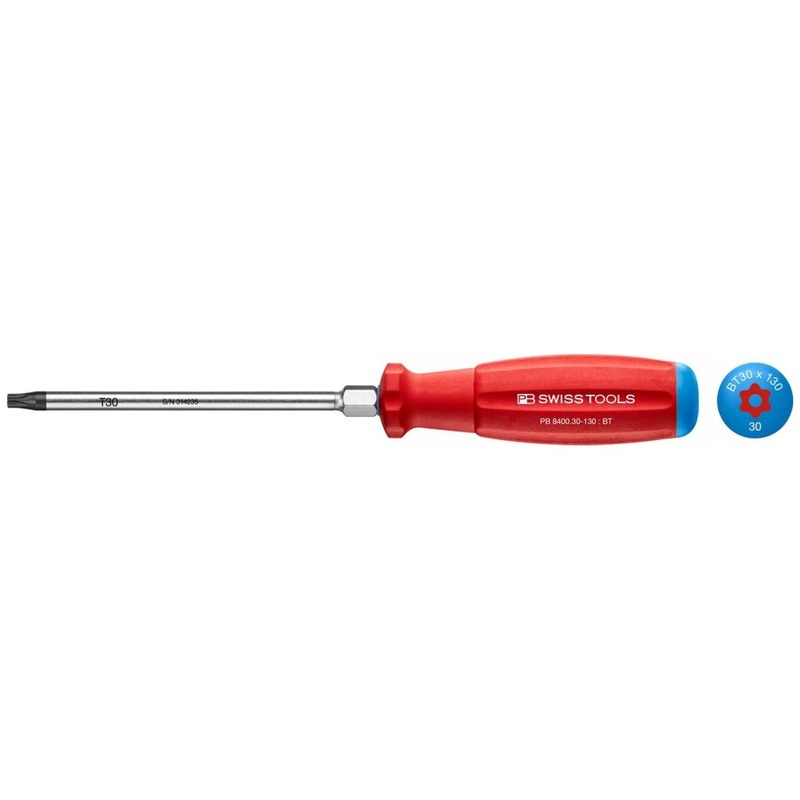 PB Swiss PB 8400.B 30-130 * TORX Screwdriver Swiss Grip, T30, 130 mm
