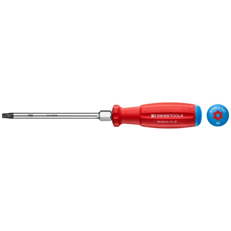 PB Swiss PB 8400.B 40-140 * TORX Screwdriver Swiss Grip, T40, 140 mm