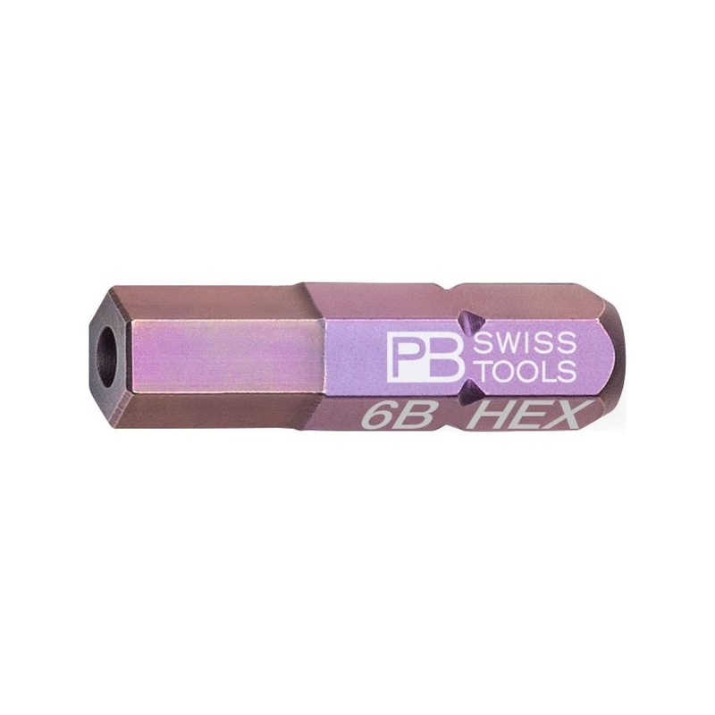 PB Swiss  PB C6.210B/6 PrecisionBit, For Hexagon Socket Screws 1/4 Inch