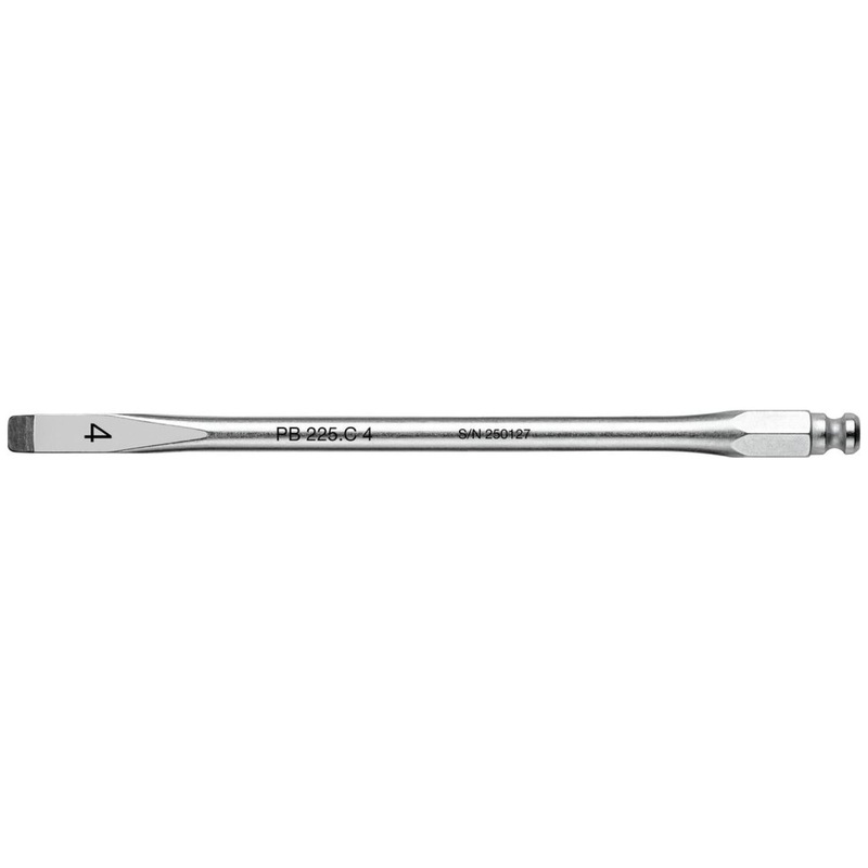 PB Swiss Tools PB 225.C 4 Interchangeable Blade, Slotted Size 4 mm