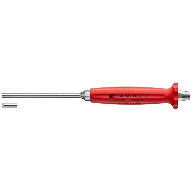 PB Swiss Tools PB 758.5 Grip Parallel Pin Punch, 5 mm
