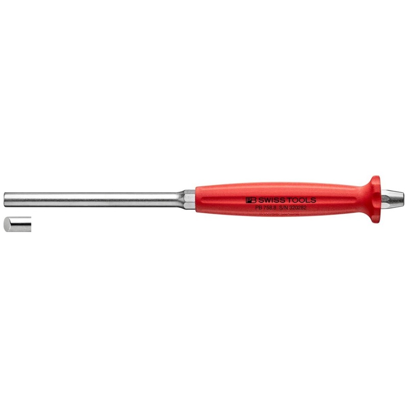 PB Swiss Tools PB 758.8 Grip Parallel Pin Punch, 8 mm