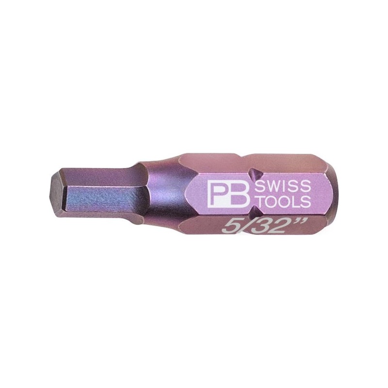 PB Swiss PB C6.213Z-5/32 PrecisionBit, For Hexagon Socket Screws (Inch), L- 25 mm