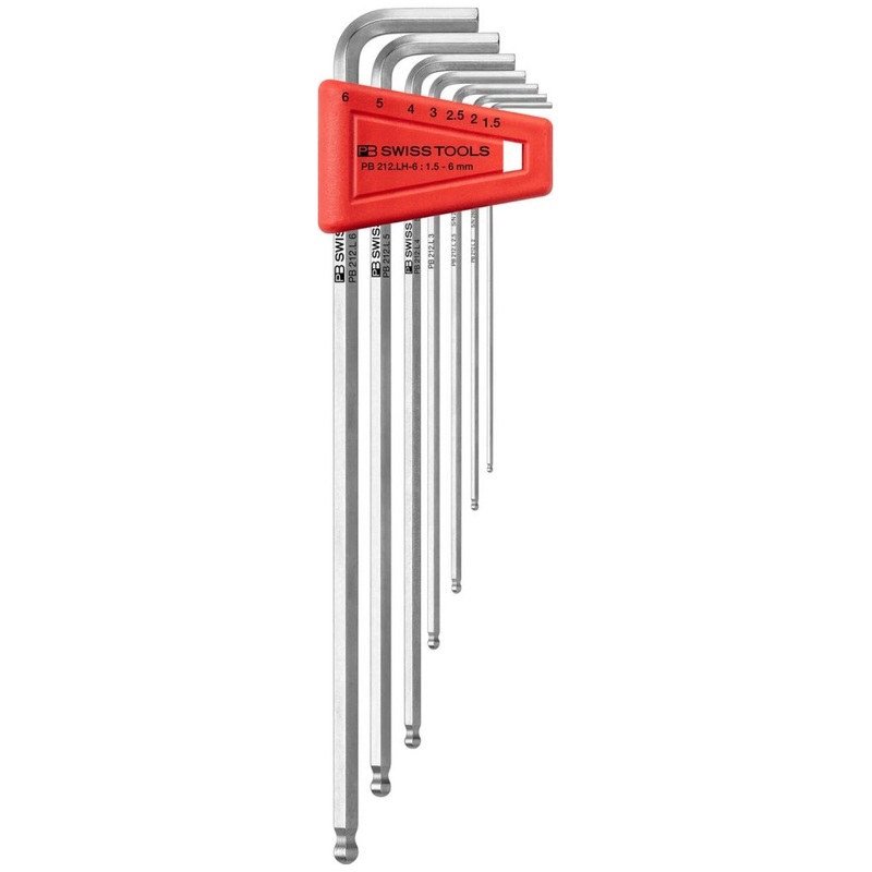 PB Swiss Tools PB 212.LH-6 Key L-Wrenches 7 Pcs