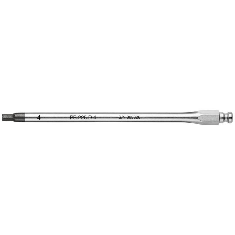 PB Swiss Tools PB 225.D 4 Interchangeable Blade, Inbus, 4 mm