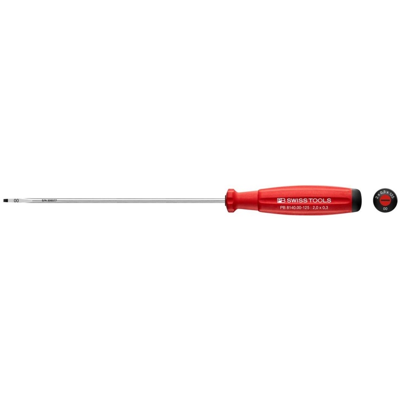 PB Swiss Tools PB 8140.00-125 SwissGrip Screwdrivers Slotted 2 mm