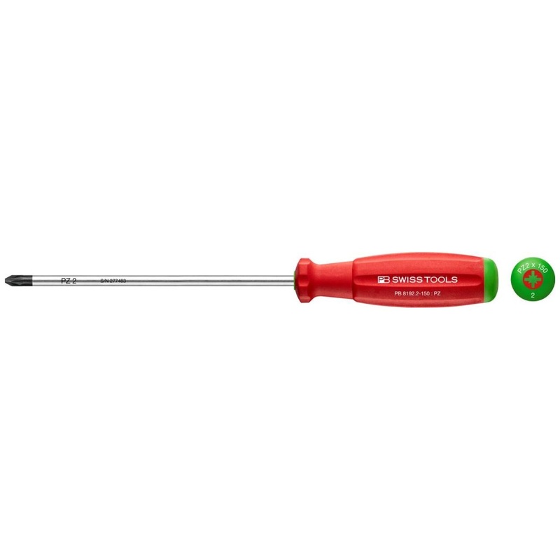 PB Swiss Tools PB 8192.2-150 SwissGrip Screwdrivers PZ2, 150 mm