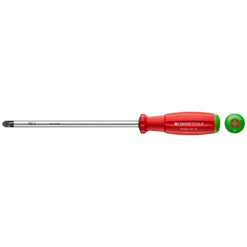 PB Swiss Tools PB 8192.4-200 * SwissGrip Screwdrivers PZ4, 200 mm
