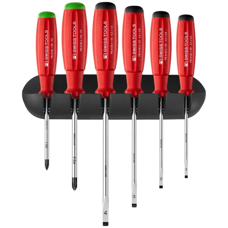 PB Swiss Tools PB 8245 Swiss Grip Screwdriver Set 6 Pcs