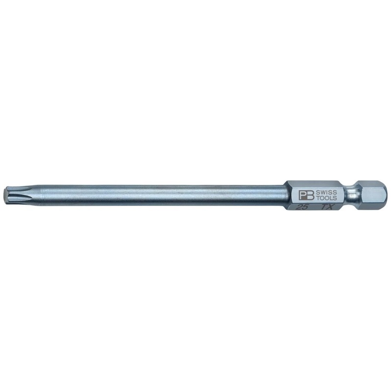 PB Swiss Tools PB E6L.400/25-95 PrecisionBit TORX, 95 mm Long Blade, Size T25