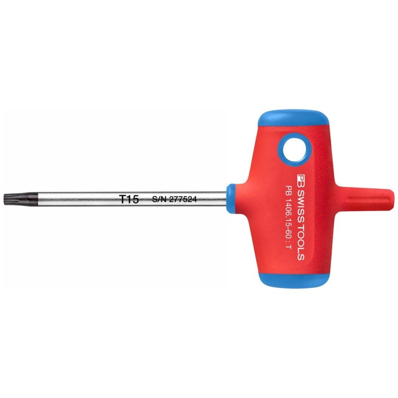 PB Swiss Tools PB 1406.15-60 Cross-Handle Screwdrivers, TORX T15