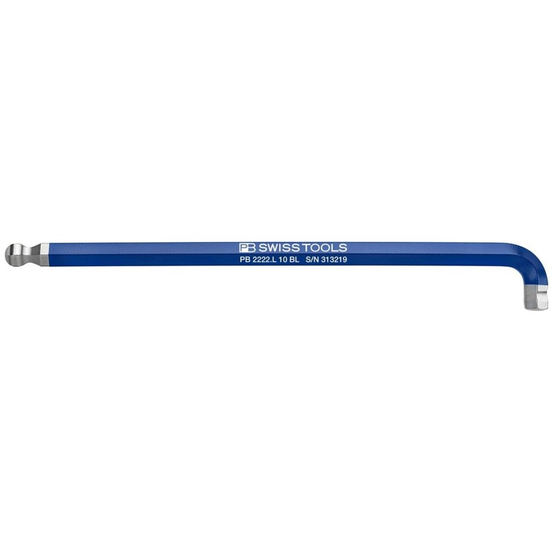PB Swiss Tools PB 2222.L 10 BL RainBow 90100 Key L-Wrenches, Hex