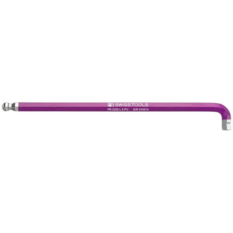 PB Swiss Tools PB 2222.L 8 PU RainBow 90100 Key L-Wrenches, Hex