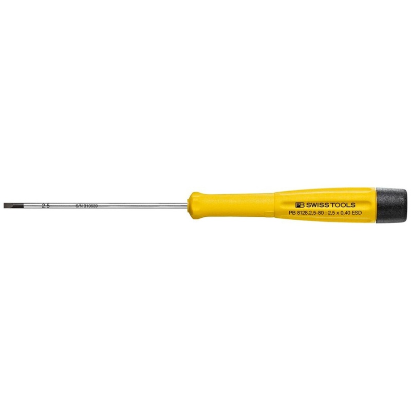 PB Swiss Tools PB 8128.2,5-80 ESD Electronic Screwdriver,