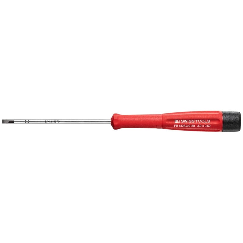 PB Swiss Tools PB 8128.3,0-80 Electronics Screwdrivers, Slotted