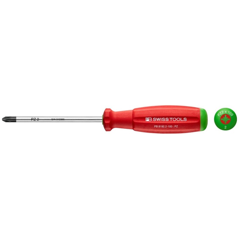 PB Swiss Tools PB 8192.2-100 * SwissGrip Screwdrivers 6 mm