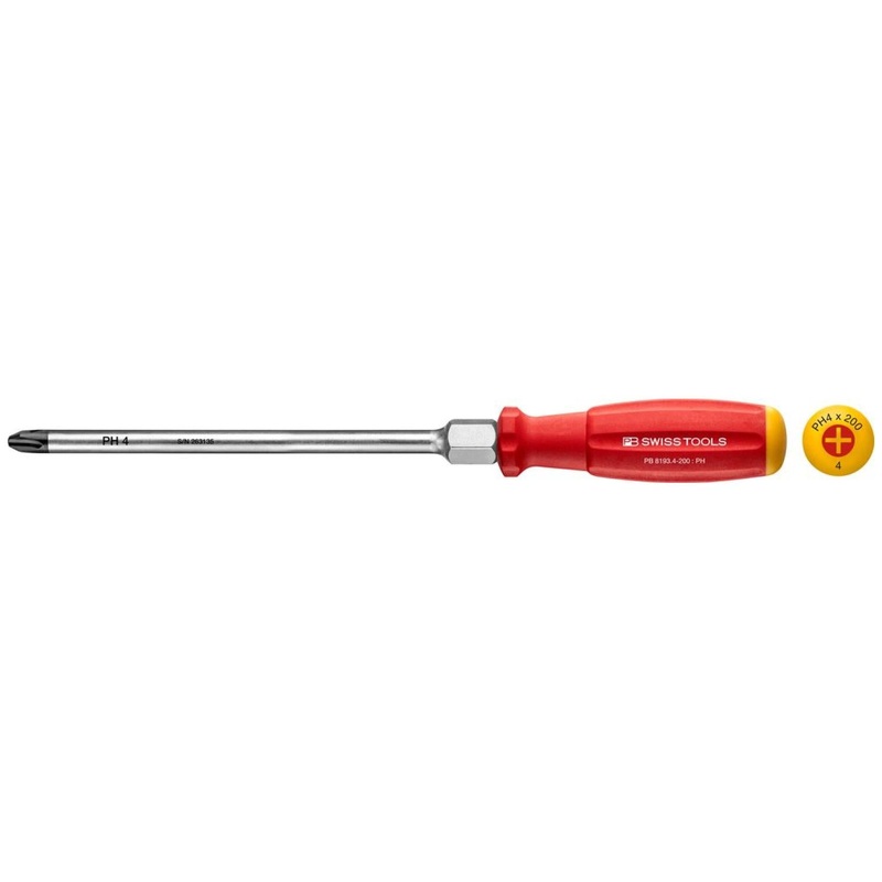 PB Swiss Tools PB 8193.4-200 SwissGrip Screwdrivers 10 mm