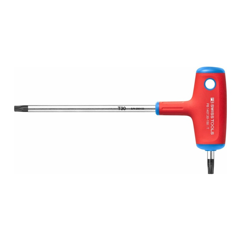 PB Swiss PB 1407.30-150 TORX Cross-Handle Screwdriver, with Side Drive, T30, L - 187 mm