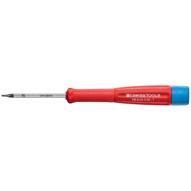 PB Swiss PB 8124.5-50 Electronics Screwdriver for TORX Screws T5, L - 143 mm