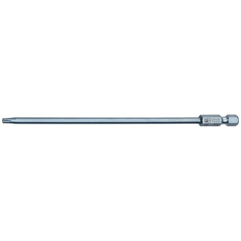 PB Swiss PB E6L.400/15-150 Long Blade Precision Bit for TORX-Screws, T15, L - 150 mm
