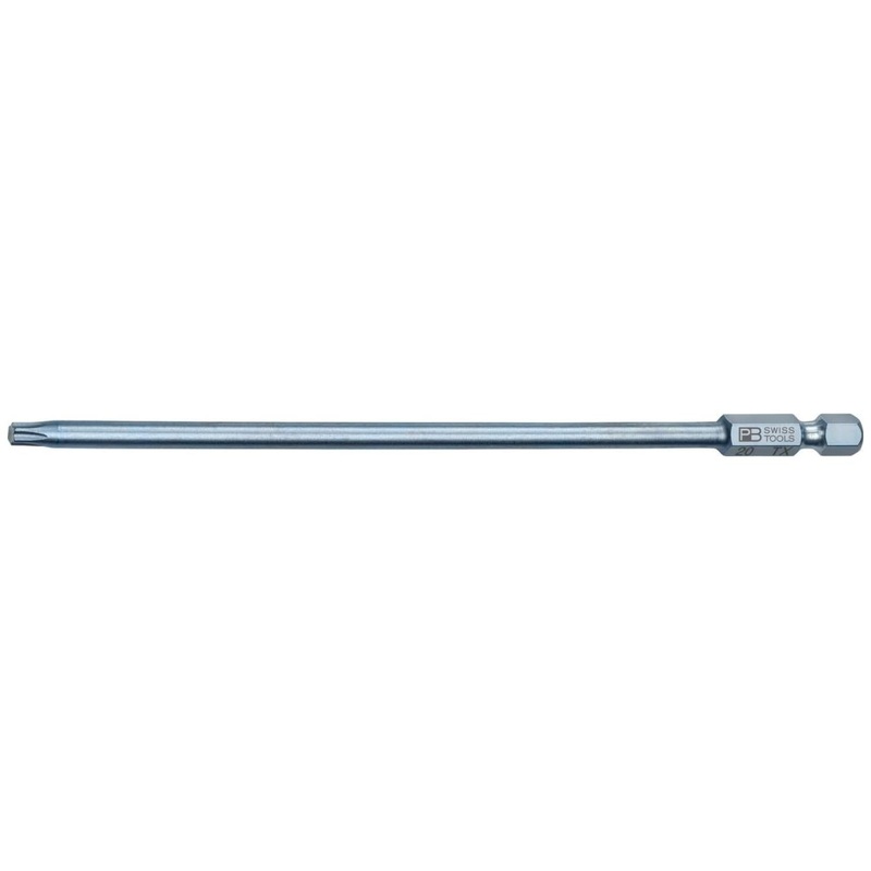 PB Swiss PB E6L.400/20-150 Precision Bit for TORX-Screws, T20, L - 150 mm