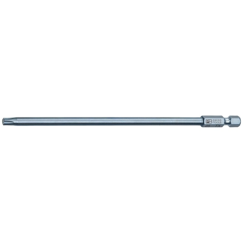 PB Swiss PB E6L.400/25-150 Long Blade Precision Bit for TORX-Screws, T25, L - 150 mm