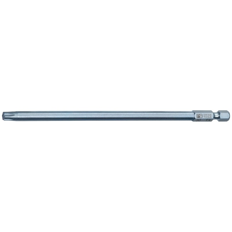 PB Swiss PB E6L.400/30-150 Long Blade Precision Bit for TORX-Screws, T30, L - 150 mm