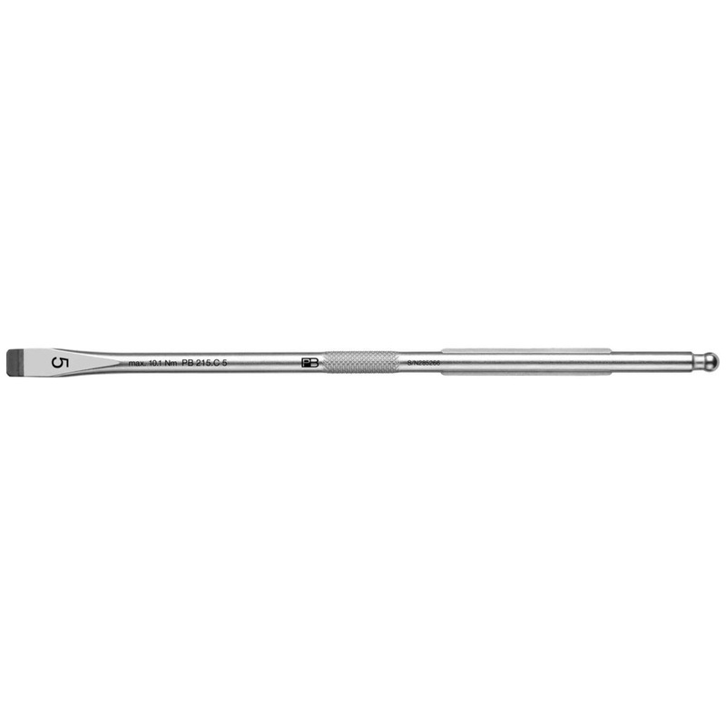 PB Swiss Tools PB 215.C 5 Interchangeable Blade For DigiTorque And MecaTorque Handles, SL 5 mm