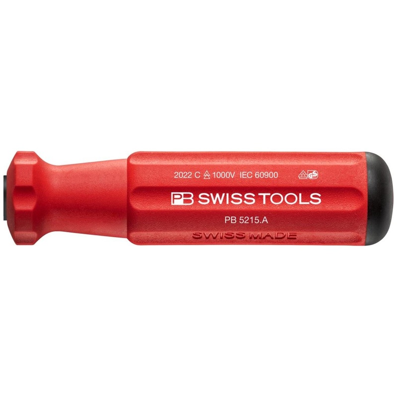 PB Swiss Tools PB 5215.A Classic VDE interchangeable Handle For Quick And Easy Blade Replacement