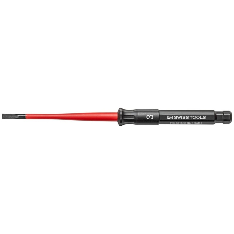 PB Swiss Tools PB 5215.C SL4.0x0.8 Interchangeable Blade Slim For PB 5215, 4 mm