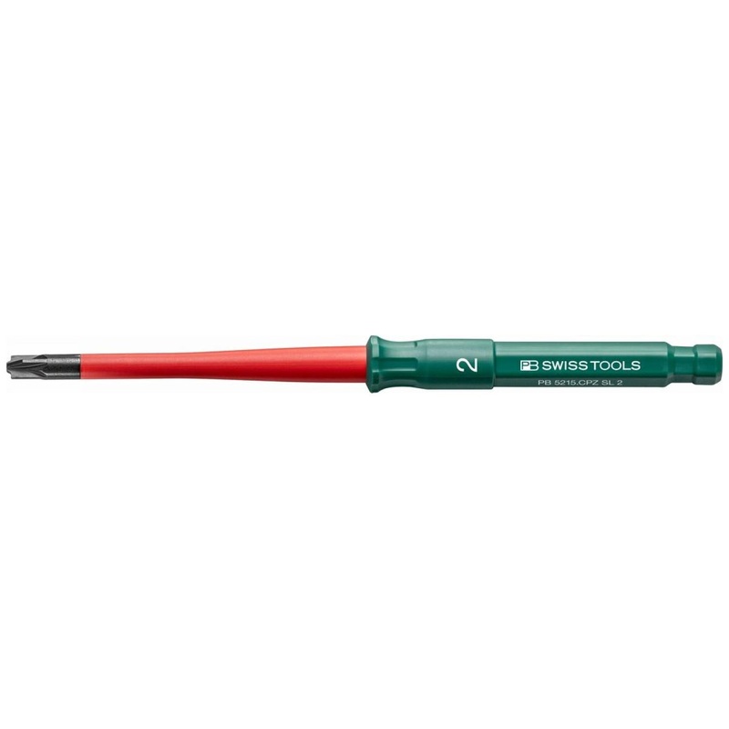 PB Swiss Tools PB 5215.CPZ SL 2 Interchangeable Blade Slim For PB 5215, 6 mm
